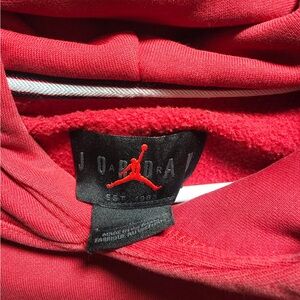 Jordan Bright Red Sweatshirt